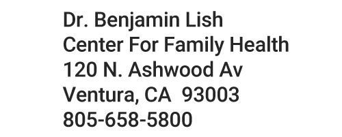 Dr. Benjamin Lish custom signup image